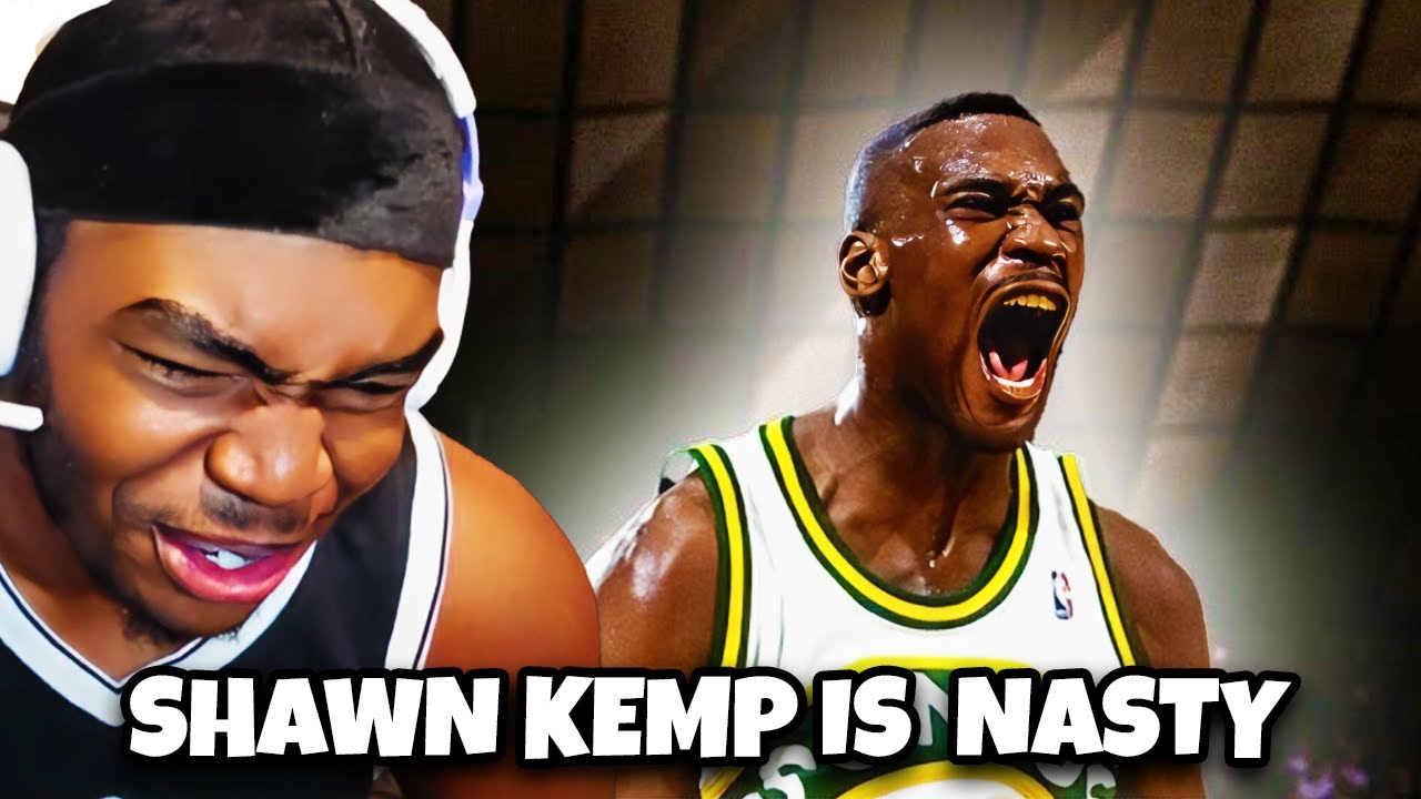 LEBRON FAN REACT TO Shawn Kemp's ULTIMATE Career Mixtape REACTION