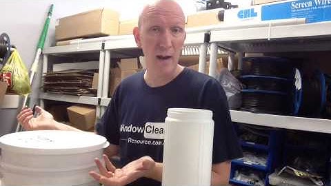 Tool Talk with Mark the Window Cleaner #87 Wash iT Filter change