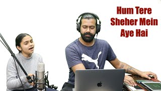 Hum Tere Sheher Mein Aye Hain | Me and my student | Live Ghazal | Siddhant Pruthi