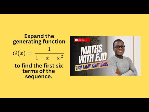 FMS 53: Expanding the Generating Function 𝐺(𝑥)=1/(1−𝑥−𝑥^2)