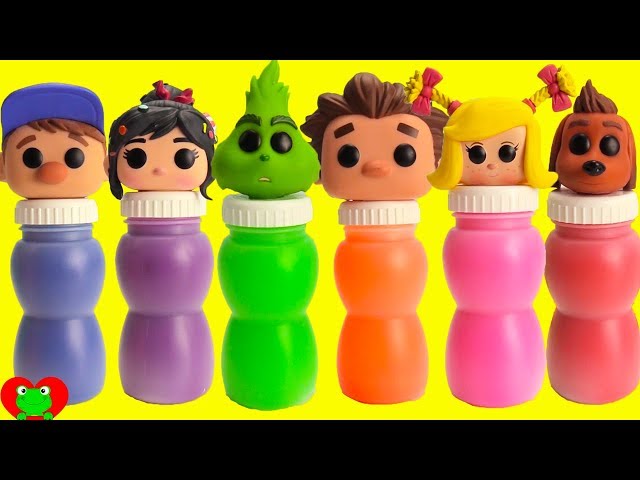 Racked Ralph Slime Ralph Breaks the Internet and The Grinch Slime Surprises Learn Colors ...