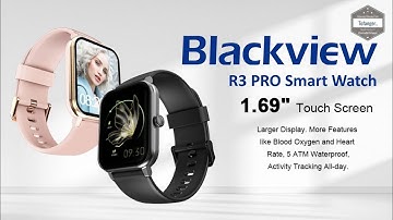 Blackview R3PRO Smart Watch - IP68 Connected Watch - App Glory Fit - Android & iOS - Unboxing