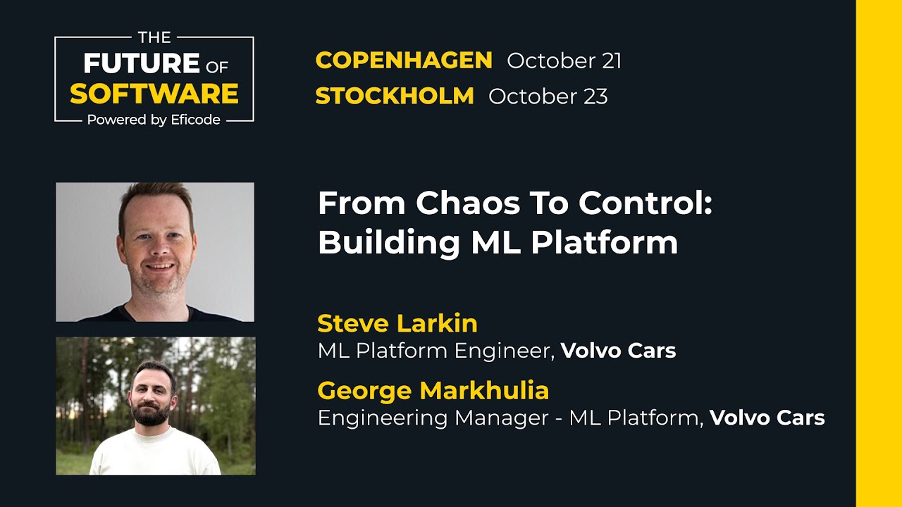 From chaos to control: Building ML platform | Volvo Cars