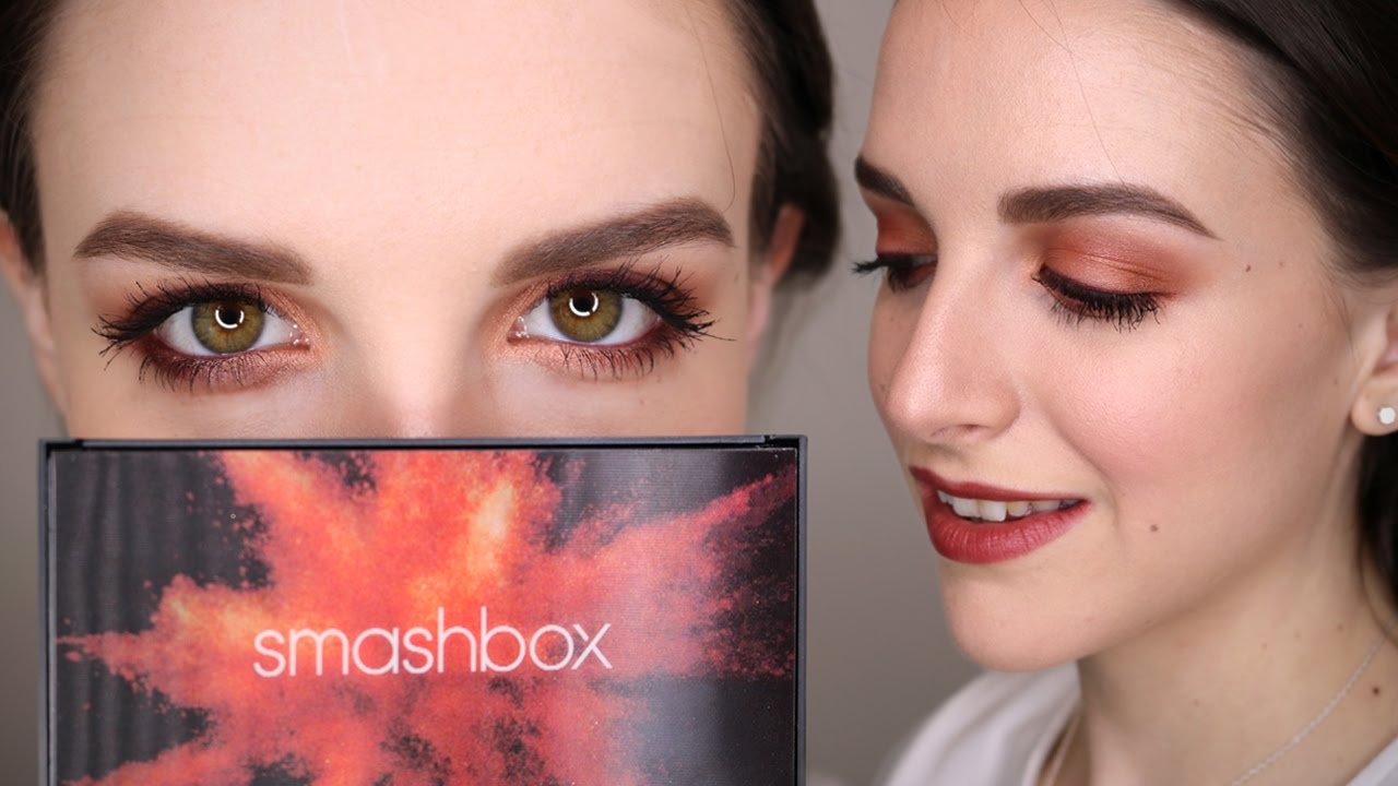 Smashbox Cover Shot Eye Palette Ablaze Easy Tutorial Mini