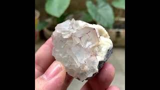 Video preview: Glassy Purple-Edged Fluorite with Quartz — Guizhou, China | Natural Mineral Specimen