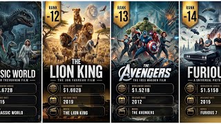 Top 50 Highest Grossing Movies of All Time (2026) 💰 | World’s Biggest Box Office Hits Ranked