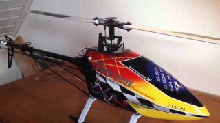 Align T-Rex 550E V2 3Gx - Setup Completed