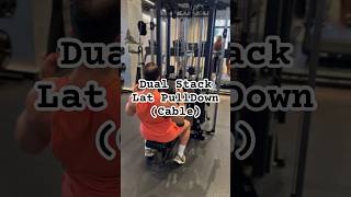 Dual Stack Lat pulldown Cable