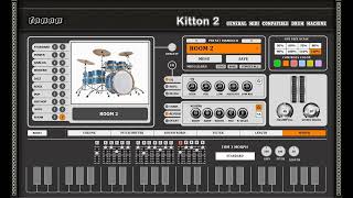 Fanan team releases Kitton 2 - free GM compatible drum machine for Windows VST