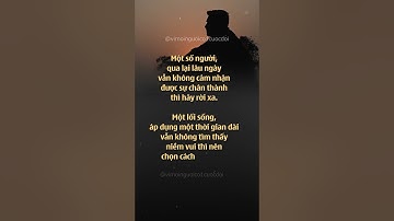 Đừng để cuộc đời của bạn chỉ là một chuỗi dài của sự mập mờ, tiếc nuối và vô nghĩa.