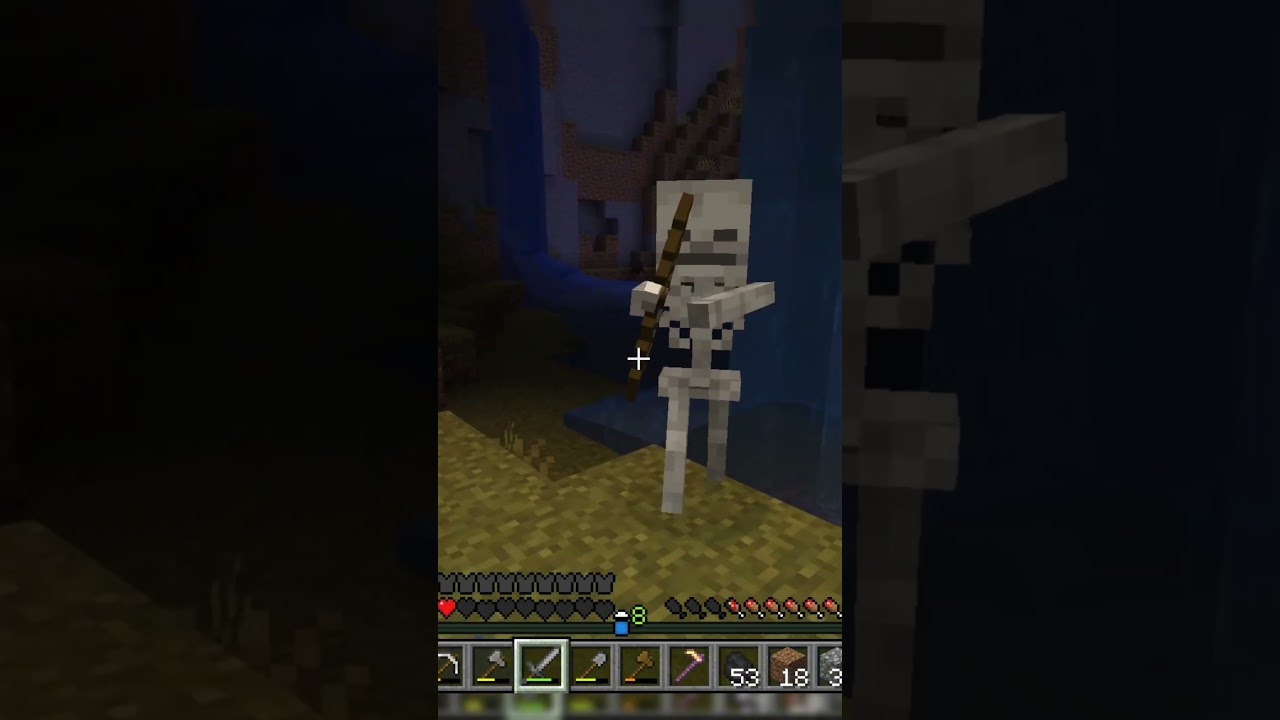 Спустился по водопаду к Мобам