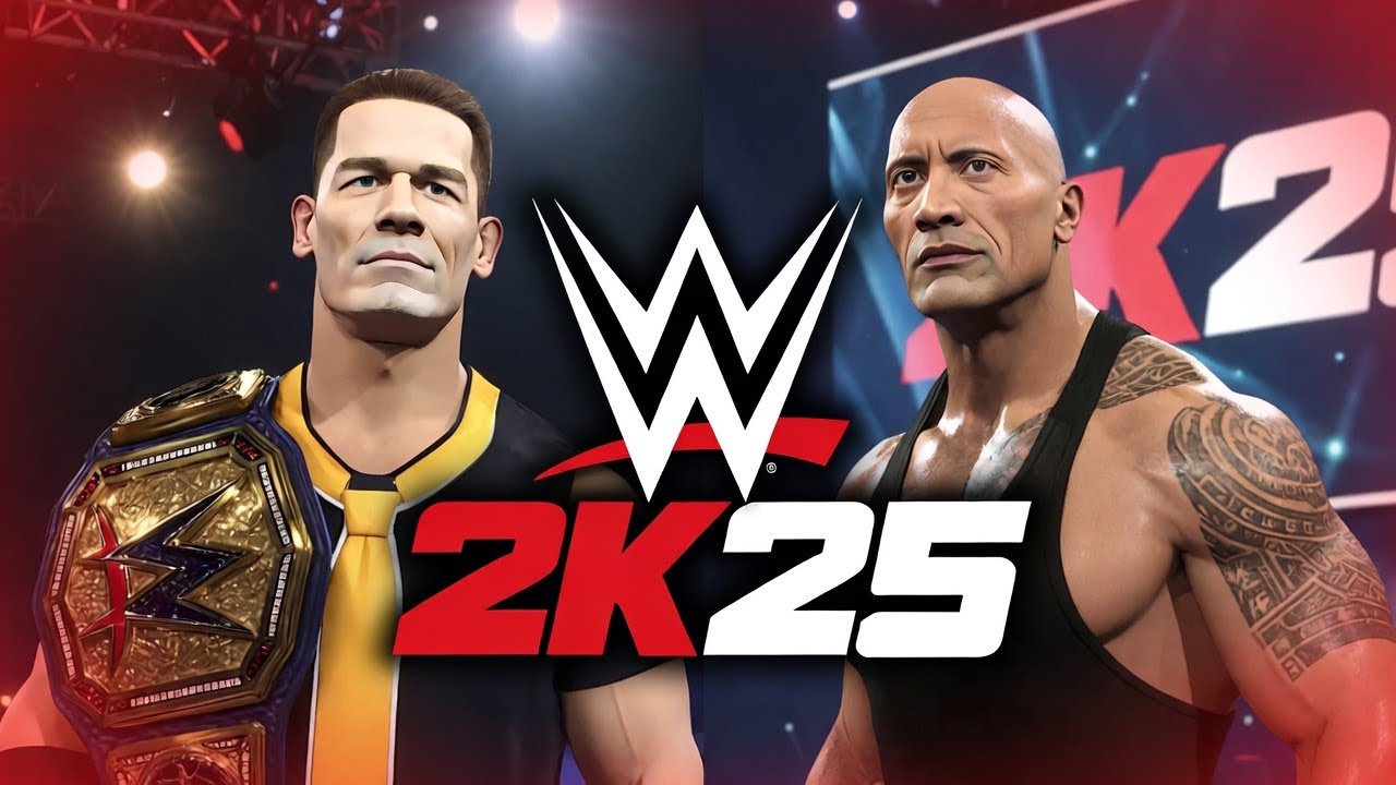 John Cena vs The Rock 🔥 Dream Match | WWE 2K25 Epic Showdown