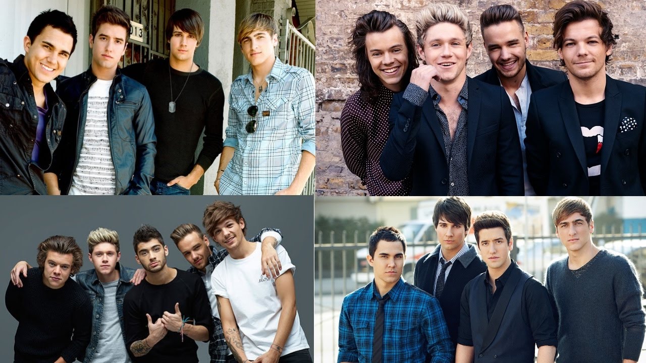 One Direction Vs Big Time Rush - Quem é melhor ? - YouTube