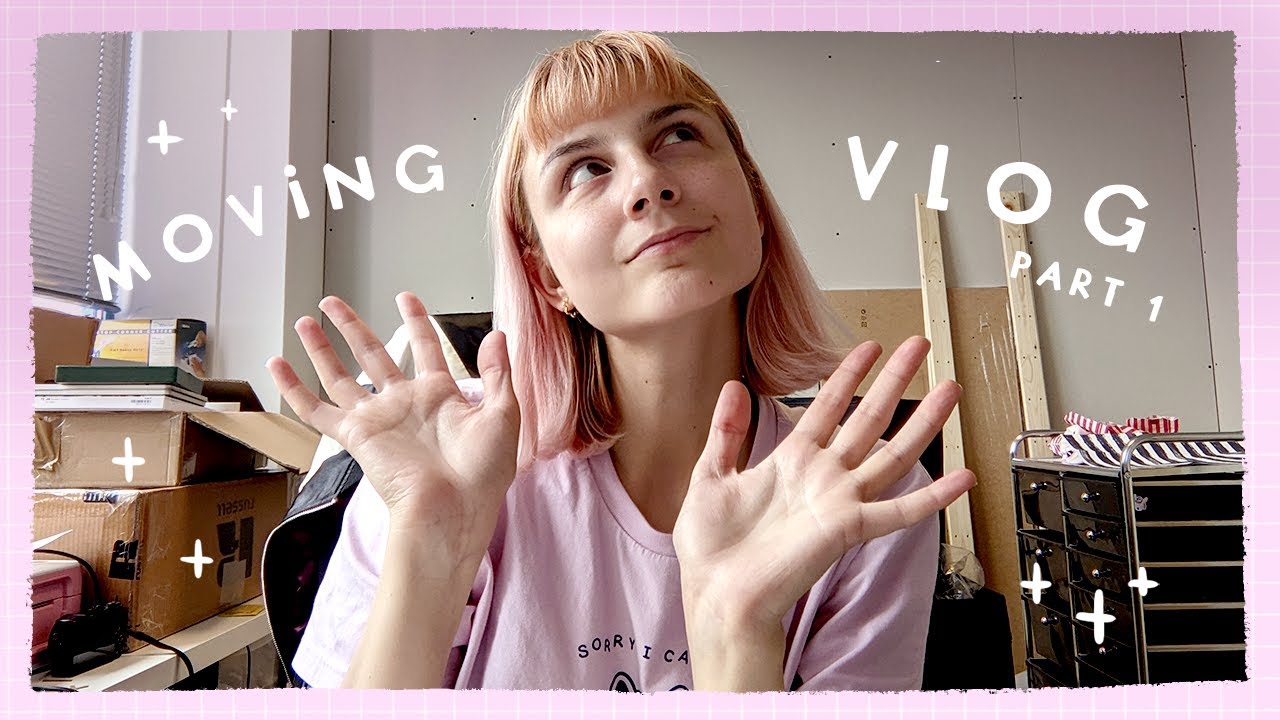 STUDIO VLOG #024 | Moving Vlog Part 1 | Moving into my First Art Studio ...