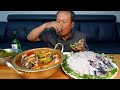[회&amp;소주] 가을 전어와 붕장어회, 참가자미회에 매운탕까지~ 소주 한 잔!! 요리&amp;먹방!! (Gizzard shad, Conger&amp;Soju) - Mukbang eating show