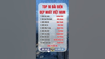 Top 10 Bãi Biển Đẹp Nhất Việt Nam #batdongsan #shorts #bds