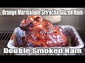 BEST EVER  Glazed Ham - Double Smoked Ham - Big Bear Grills 'KODIAK' Pellet Grill