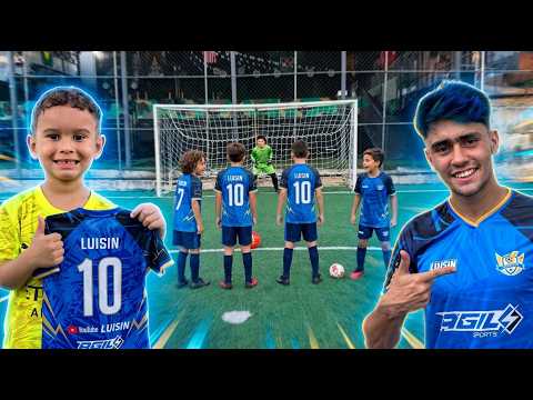 MY SON IS GOING TO PLAY IN TROPA DO RAIO WITH LUISIN AND HIS FRIENDS!