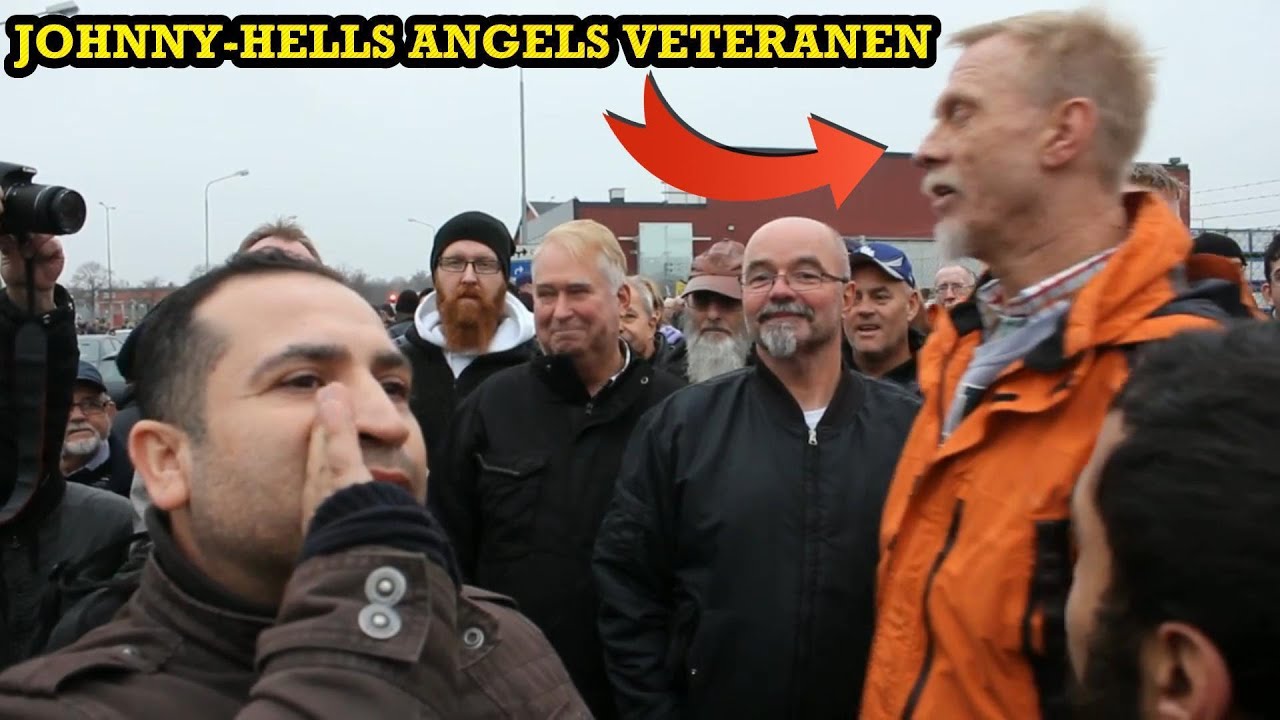 Johnny Larsen-Hells Angels Veteranen l Hätska stämningen vid tiggarlägret