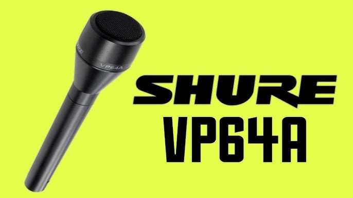 Shure VP64A - Microfono bobina móvil