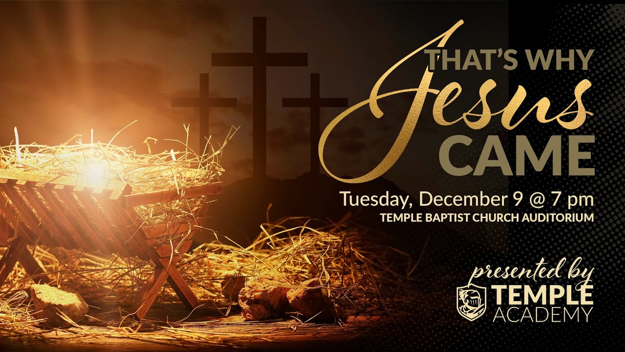 Temple Academy Christmas Program • December 9, 2025