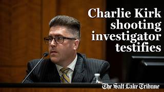 Prosecutors play video they say shows Tyler Robinson before and after Charlie Kirk shooting