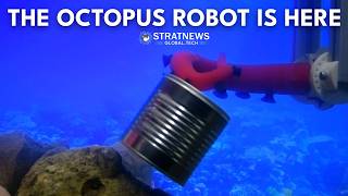 Octopus-Inspired Robot Arm Uses Artificial Suckers to Feel and Grip Objects screenshot 4