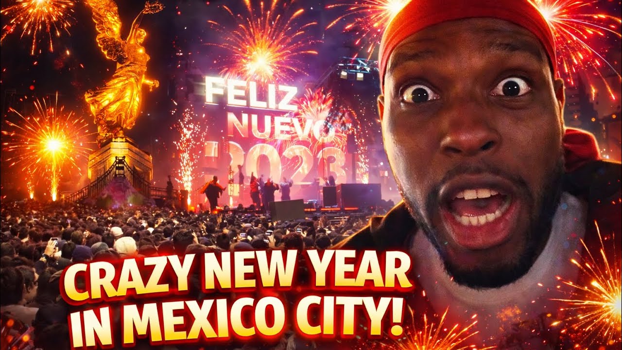 New Year’s in Mexico City Was INSANE 🇲🇽 | Paseo de la Reforma 2026