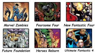 Every Alternate Universe Version of the Fantastic Four EXPLAINED