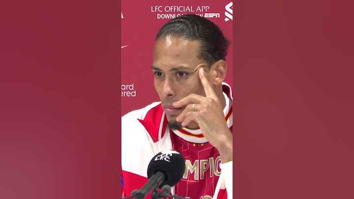 Virgil van Dijk 🤝 Arne Slot