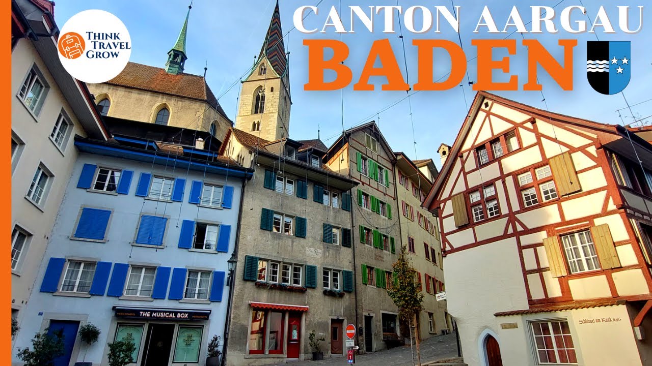 Baden: passeggiata nella pittoresca cittadina termale del Canton Argovia