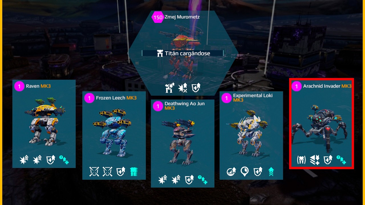 War Robots: Старые роботы T3 с META-оружием в высших лигах | Геймплей