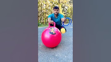 Big HOP Bouncy Jumping Ball🎈Testing 🔥