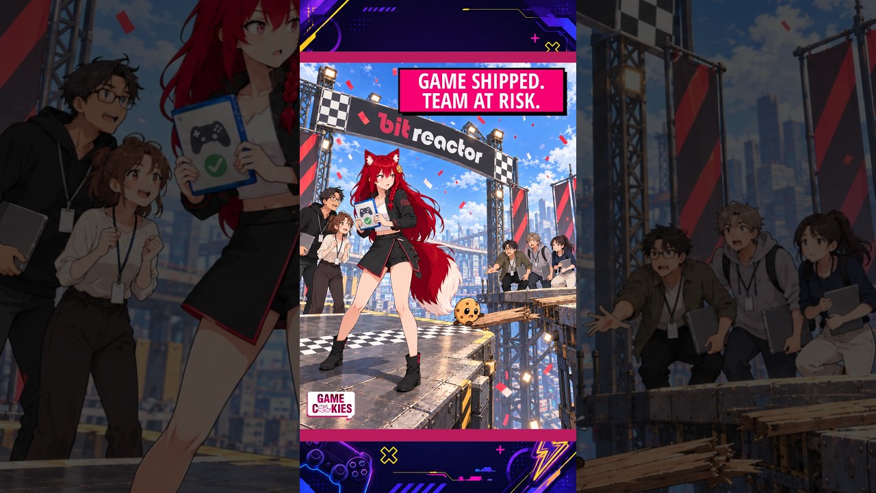 Bit Reactor & Gravity Well: Studio Survival Has No Easy Mode #shorts #gamingnews #gamedev #waifu
