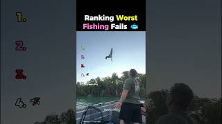 Ranking the Worst Fishing Fails💀#ranking