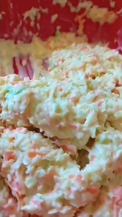 The most delicious coleslaw recipe on my channel