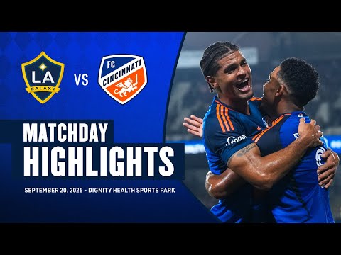 HIGHLIGHTS: FC Cincinnati vs LA Galaxy | September 20, 2025