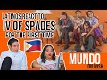 Latinos react to IV of Spades  perform "Mundo" LIVE on Wish 107.5 Bus | FIRST TIME REACTION