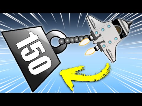 CHEGANDO NO ESPAÇO COM UM PESO DE 150 TONELADAS | Learn to Fly 3