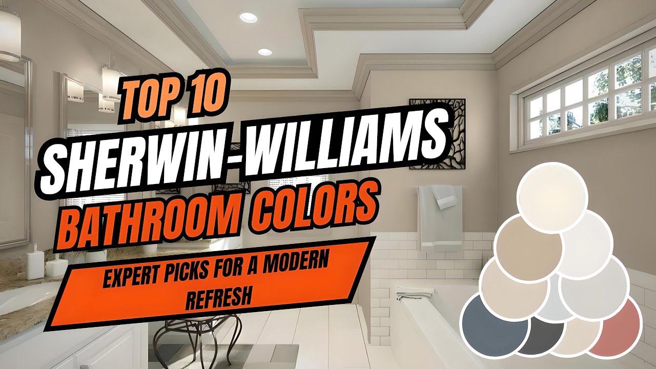 Top 10 Sherwin-Williams Bathroom Colors for 2025: Expert Picks for a ...