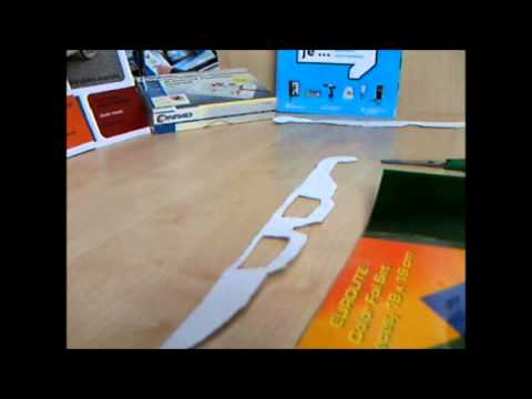 Video: Kako Narediti 3D Očala Video