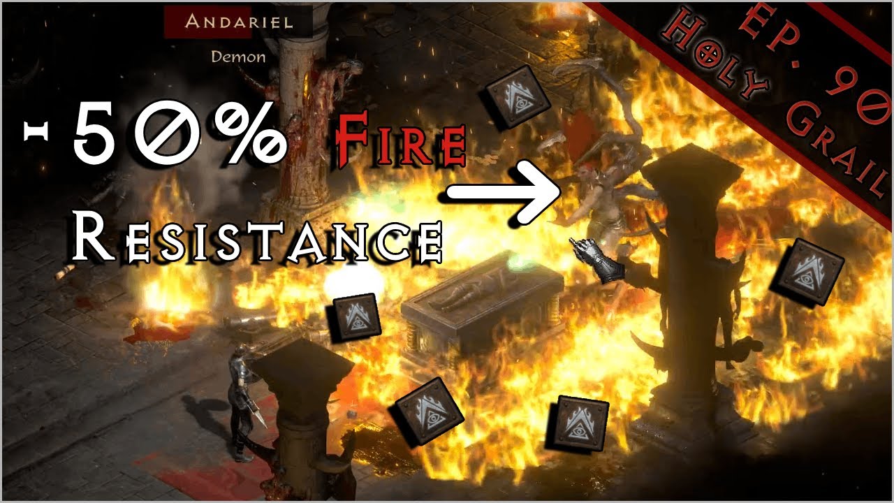 Wake of Fire is Perfect for Andariel's Low Fire Resistance