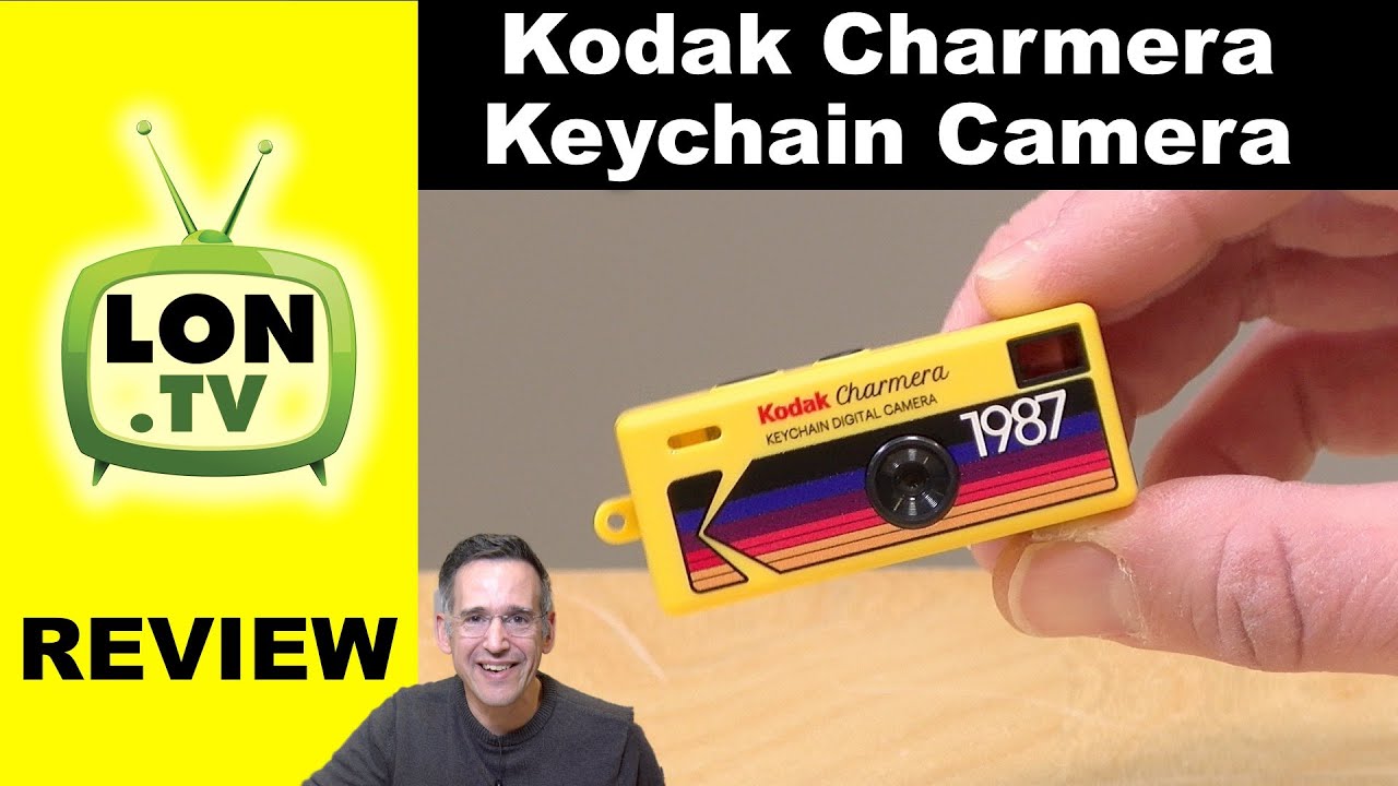 動作確認済み　グレー　Kodak Charmera 1987 Kodak Charmera 1987年モデル キーホルダー型デジタルカメラ レトロ風