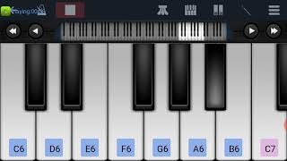 Dragon ball Z tapion theme perfect piano tutorial screenshot 2