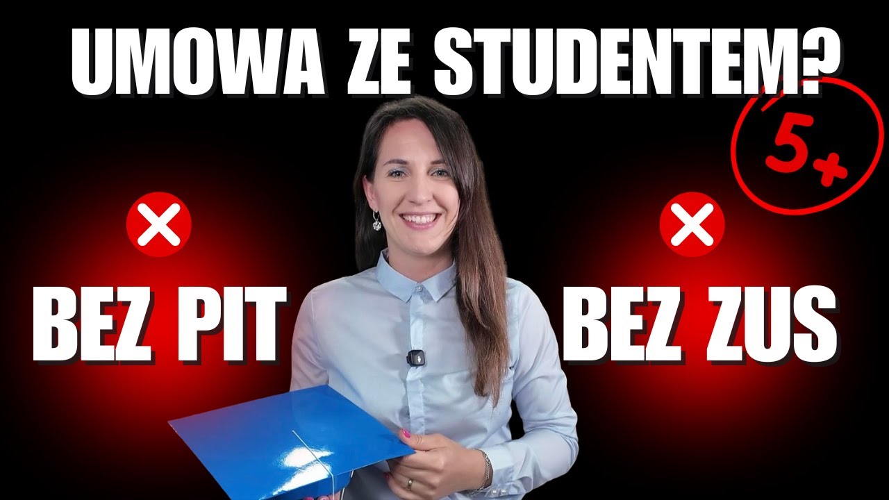Kiedy student jest zwolniony z ZUS i PIT?