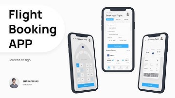 App Design  | Figma Tool | Flight App UI screens | Simple App Design Figma | UI/UX | Product Design