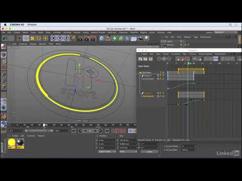 CINEMA 4D R18 Tutorial  015 Copy and offset keyframes