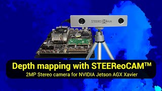 Depth Mapping demo of STEEReoCAM™ with NVIDIA Jetson AGX Xavier/TX2 | e-con Systems