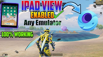 How To Get IPAD View In PUBG Mobile On Gameloop No Blur & Black Bars