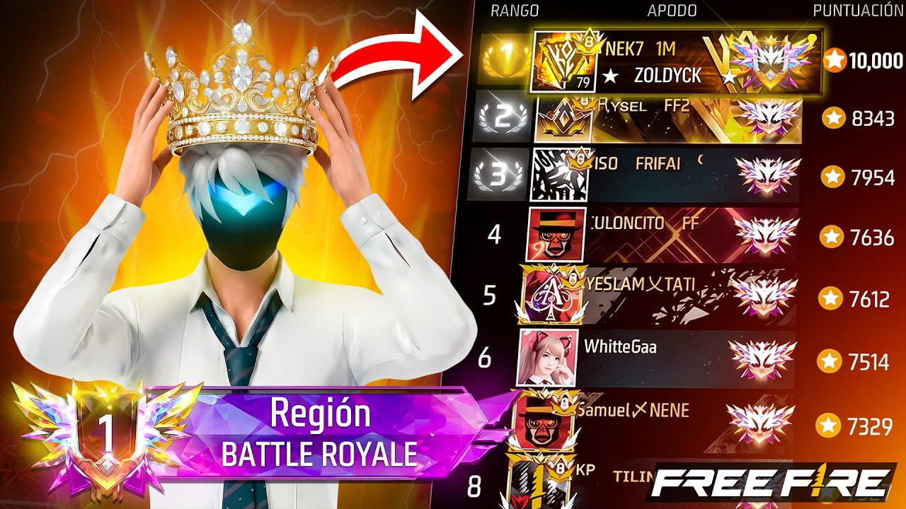 ¡SUBIENDO A GRAN MAESTRO EN DIRECTO! ☠️🔥 FREE FIRE